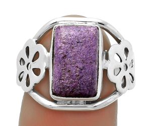 Natural Purpurite - South Africa Ring size-7 SDR172130 R-1497, 8x12 mm