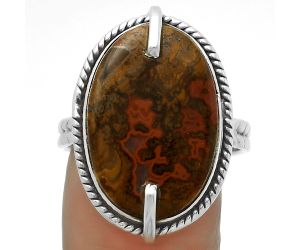 Natural Rare Cady Mountain Agate Ring size-9 SDR172253 R-1635, 14x21 mm