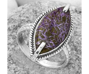 Natural Purpurite - South Africa Ring size-8 SDR172254 R-1635, 10x22 mm