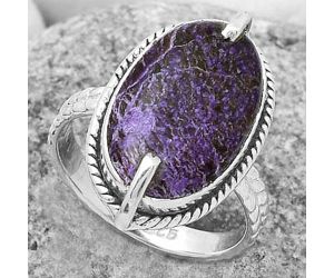Natural Purpurite - South Africa Ring size-8.5 SDR172255 R-1635, 11x19 mm