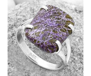 Natural Purpurite - South Africa Ring size-8 SDR172337 R-1089, 12x16 mm