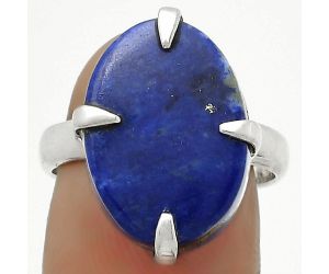 Natural Lapis - Afghanistan Ring size-7 SDR172421 R-1305, 13x18 mm