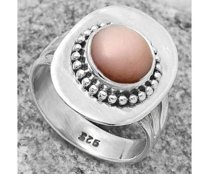 Natural Pink Opal - Australia Ring size-7.5 SDR172460 R-1458, 9x9 mm