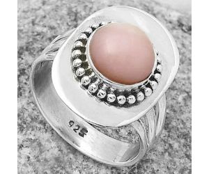Natural Pink Opal - Australia Ring size-7.5 SDR172461 R-1458, 9x9 mm