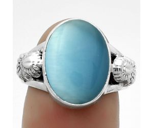 Natural Smithsonite Ring size-7 SDR172643 R-1261, 11x15 mm