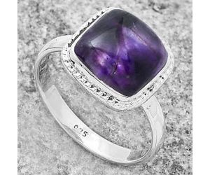 Super 23 Amethyst Mineral From Auralite 23 Ring size-7.5 SDR173088 R-1158, 10x10 mm