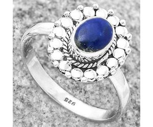 Natural Lapis - Afghanistan Ring size-8 SDR173274 R-1399, 5x7 mm