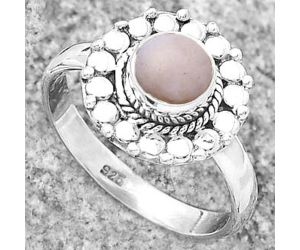 Natural Pink Opal - Australia Ring size-7 SDR173297 R-1399, 6x6 mm