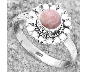 Natural Pink Opal - Australia Ring size-9 SDR173298 R-1399, 6x6 mm