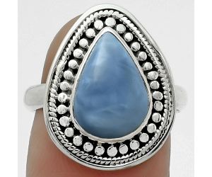 Natural Owyhee Opal Ring size-7.5 SDR174080 R-1469, 9x13 mm