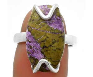 Natural Purpurite - South Africa Ring size-7.5 SDR174377 R-1479, 12x21 mm