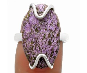 Natural Purpurite - South Africa Ring size-7.5 SDR174392 R-1479, 14x23 mm
