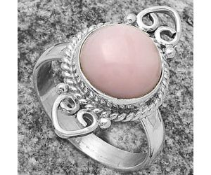 Natural Pink Opal - Australia Ring size-8.5 SDR174620 R-1500, 11x11 mm