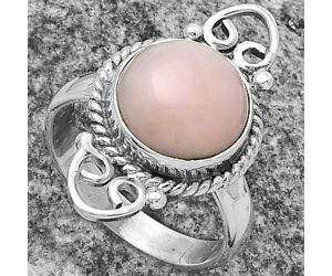 Natural Pink Opal - Australia Ring size-7.5 SDR174622 R-1500, 11x11 mm