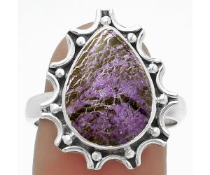 Natural Purpurite - South Africa Ring size-8.5 SDR174707 R-1189, 11x15 mm