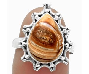 Natural Caramel Opal Ring size-7.5 SDR174717 R-1189, 10x14 mm