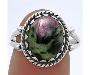 Natural Ruby Zoisite - Africa Ring size-7.5 SDR174821 R-1474, 10x12 mm