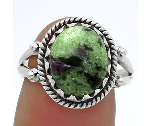 Natural Ruby Zoisite - Africa Ring size-7.5 SDR174826 R-1474, 10x12 mm