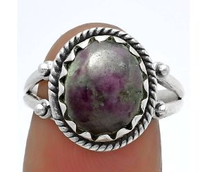 Natural Ruby Zoisite - Africa Ring size-8 SDR174830 R-1474, 10x12 mm