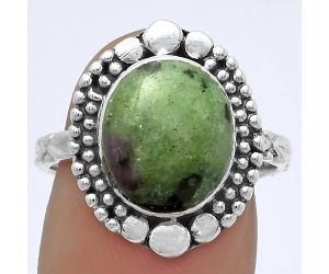 Natural Ruby Zoisite - Africa Ring size-8 SDR174889 R-1154, 10x12 mm