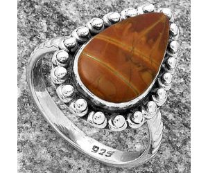 Natural Noreena Jasper Ring size-7.5 SDR175038 R-1124, 9x16 mm