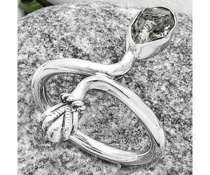 Natural Herkimer Diamond - USA Ring size-7.5 SDR175089 R-1482, 5x8 mm