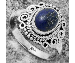 Natural Lapis - Afghanistan Ring size-8 SDR175168 R-1282, 7x9 mm