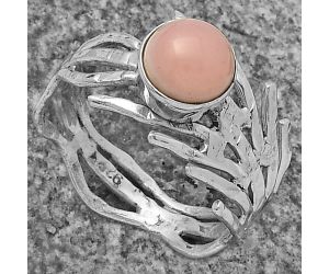 Natural Pink Opal - Australia Ring size-7 SDR175447 R-1401, 7x7 mm