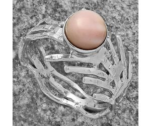 Natural Pink Opal - Australia Ring size-8 SDR175449 R-1401, 7x7 mm