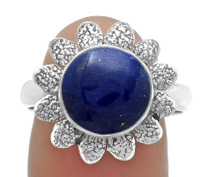 Natural Lapis - Afghanistan Ring size-9 SDR175738 R-1241, 10x10 mm