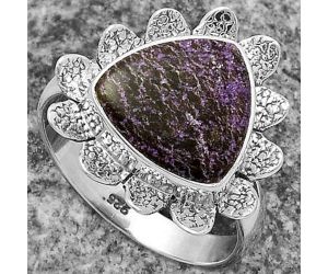 Natural Purpurite - South Africa Ring size-8 SDR175753 R-1241, 12x12 mm