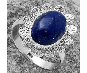 Natural Lapis - Afghanistan Ring size-9 SDR175773 R-1241, 10x14 mm