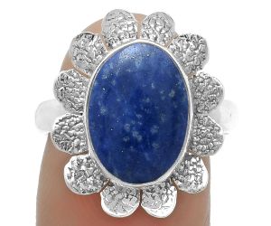 Natural Lapis - Afghanistan Ring size-8.5 SDR175780 R-1241, 10x14 mm