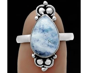 Natural Rainbow Moonstone - India Ring size-8 SDR176131 R-1123, 9x14 mm