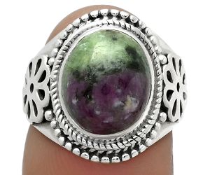 Natural Ruby Zoisite - Africa Ring size-6 SDR176767 R-1541, 10x12 mm