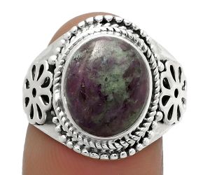 Natural Ruby Zoisite - Africa Ring size-8 SDR176769 R-1541, 10x12 mm