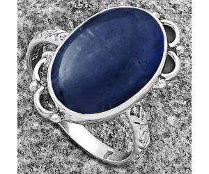 Blue Fire Labradorite - Madagascar Ring size-8.5 SDR176848 R-1103, 12x18 mm