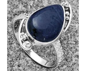 Blue Fire Labradorite - Madagascar Ring size-8 SDR176861 R-1160, 10x15 mm