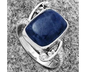 Blue Fire Labradorite - Madagascar Ring size-7 SDR176874 R-1160, 9x13 mm