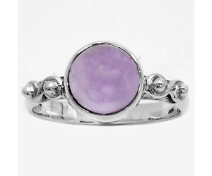 Natural Amethyst Cab - Brazil Ring size-8 SDR177213 R-1118, 9x9 mm