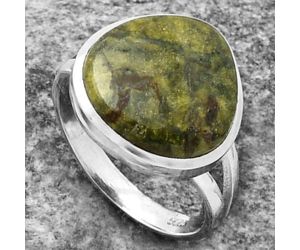 Dragon Blood Stone - South Africa Ring size-7 SDR177595 R-1005, 14x14 mm