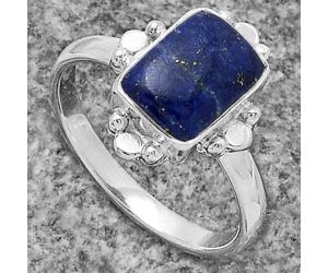 Natural Lapis - Afghanistan Ring size-7 SDR177820 R-1119, 7x9 mm