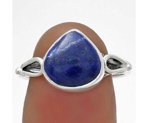 Natural Lapis - Afghanistan Ring size-8 SDR177875 R-1224, 10x10 mm