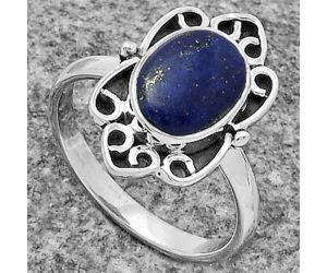 Natural Lapis - Afghanistan Ring size-7.5 SDR177922 R-1226, 7x10 mm