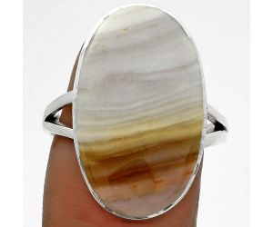 Natural Imperial Dedise Jasper Ring size-8.5 SDR177993 R-1002, 14x23 mm