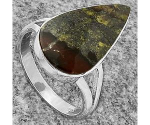 Dragon Blood Stone - South Africa Ring size-7 SDR178149 R-1002, 11x20 mm