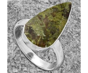 Dragon Blood Stone - South Africa Ring size-8 SDR178272 R-1001, 11x21 mm