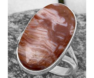 Natural Imperial Dedise Jasper Ring size-8 SDR178355 R-1002, 14x23 mm