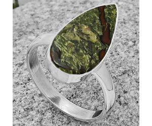 Dragon Blood Stone - South Africa Ring size-7 SDR178445 R-1001, 9x19 mm