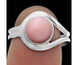 Natural Pink Opal - Australia Ring size-7 SDR178750 R-1081, 8x8 mm